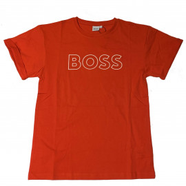 T-shirt Junior Hugo Boss Rouge