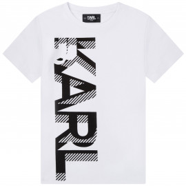 Tee Shirt Karl Lagerfeld blanc Z25332/10B