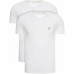 Pack de 2 Tee shirts Guess col v blanc U97G03JR003