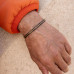 Bracelet PIG & HEN noir et orange N4FW20-239
