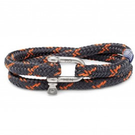 Double bracelet PIG & HEN bleu et orange P10-FW20-163363