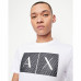 Tee shirt Armani Exchange blanc 8NZTCK Z8H4Z