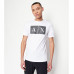 Tee shirt Armani Exchange blanc 8NZTCK Z8H4Z