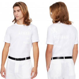 T-shirt homme Armani Exchange Blanc