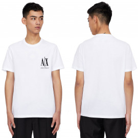 T-shirt Armani Exchange Blanc