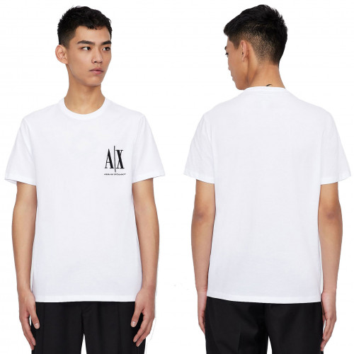 Tee shirt Armani Exchange blanc 8NZTPH ZJH4Z