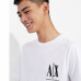 Tee shirt Armani Exchange blanc 8NZTPH ZJH4Z