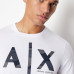 Tee shirt Armani Exchange blanc 3LZTHA ZJH4Z