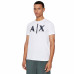 Tee shirt Armani Exchange blanc 3LZTHA ZJH4Z