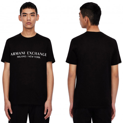 Tee shirt Armani Exchange noir 8NZT72 Z8H4Z