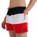 Short de bain ellesse bleu blanc rouge CIELO