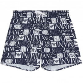 Short Emporio Armani Bleu marine