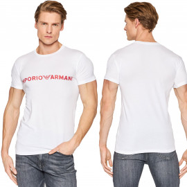 Tee shirt Emporio Armani blanc 11035 2R516 00010