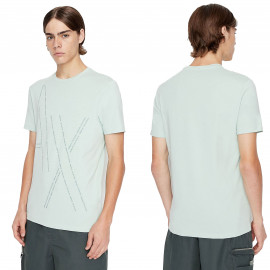 Tee shirt Armani exchange vert 3LZTHE ZJE6Z
