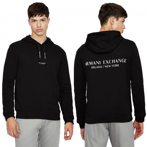 Sweat Armani exchange noir 8NZM94 ZJKRZ 1200