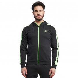 Sweat Emporio Armani noir et Vert 3LPM40 PJ05Z
