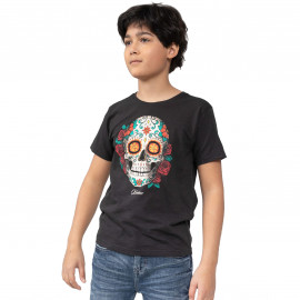 T-shirt junior Deeluxe CALAVERA Noir