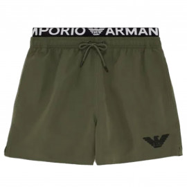 Short homme Emporio Armani kaki 211740 2R432 06986