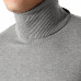 Pull col roulé homme Uniplay CT003 gris