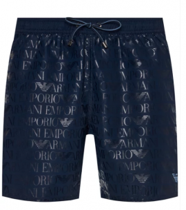 Short de bain homme Emporio Armani Bleu