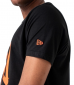 Tee shirt NEW ERA 12123933 noir orange