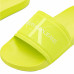 Claquette Calvin klein jaune fluo YMOYM0061