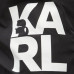 short de bain Karl Lagerfeld noir KLMBS08