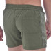 Short de bain Karl Lagerfeld kaki KL22MBS01