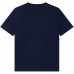 Tee shirt Hugo Boss bleu et or J25N39