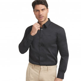 Chemise Guess Noir Slim homme