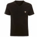 Tee shirt Col V homme noir Guess M2YI32J1311