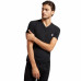 Tee shirt Col V homme noir Guess M2YI32J1311