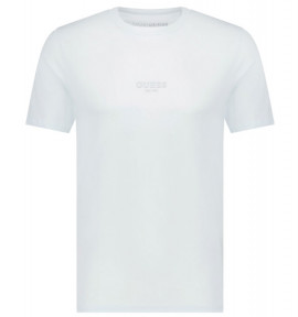Tee shirt Guess blanc homme col rond M2YI72I3211