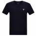 Tee shirt Col V homme bleu Guess M2YI32J1311