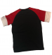 Tee shirt KAPPA 304PIX0 noir / rouge