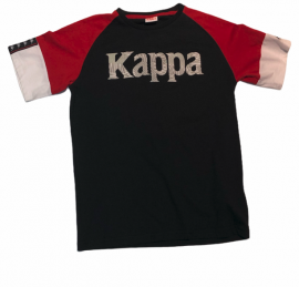 T-shirt junior Kappa Noir / Rouge