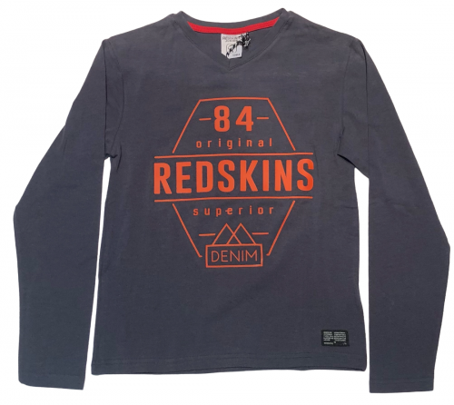 Tee shirt REDSKINS INDUSTRY bleu