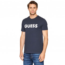 Tee shirt Guess bleu marine M2YI42J1311