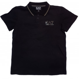 Polo junior Ea7 Emporio Armani Noir