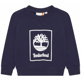 Sweat crewneck enfant Timberland bleu marine T25T58/85T