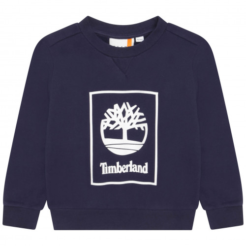 Sweat crewneck enfant Timberland bleu marine T25T58/85T