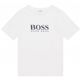 Tee shirt Hugo Boss junior blanc J25P13/10B