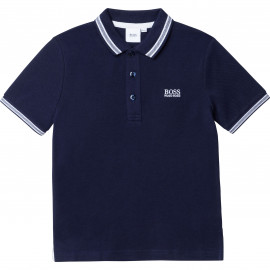 Polo Boss junior Bleu marine