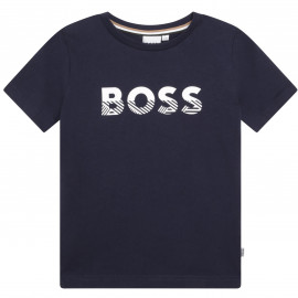 Tee shirt Hugo boss junior bleu marine J25M00