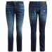 Jean Guess homme bleu délavé M2YAN1D4Q41 2CRD