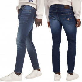 Jean Guess homme Bleu délavé