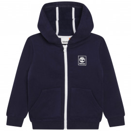 Sweat à capuche enfant Timberland Bleu marine