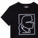 Tee shirt Karl Lagerfeld noir junior Z25357/09B