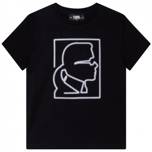 Tee shirt Karl Lagerfeld noir junior Z25357/09B