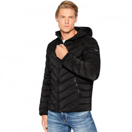 Veste guess Homme noir capuche M2YL15 WEQPO